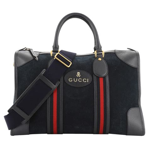 gucci suede duffle bag|Gucci duffle bag for cheap.